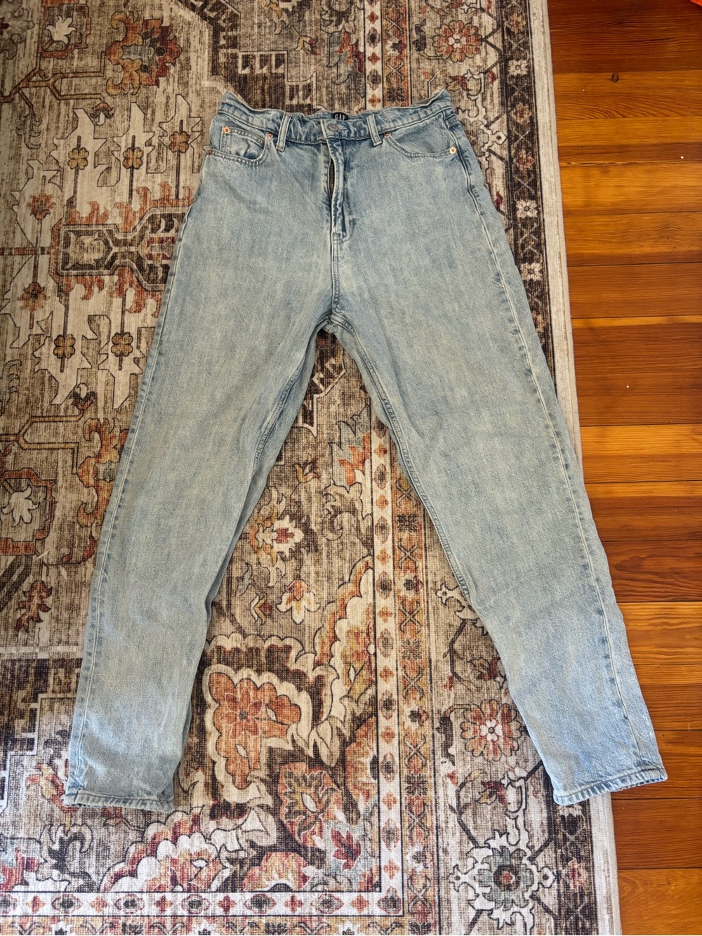Light Wash Mom Jeans